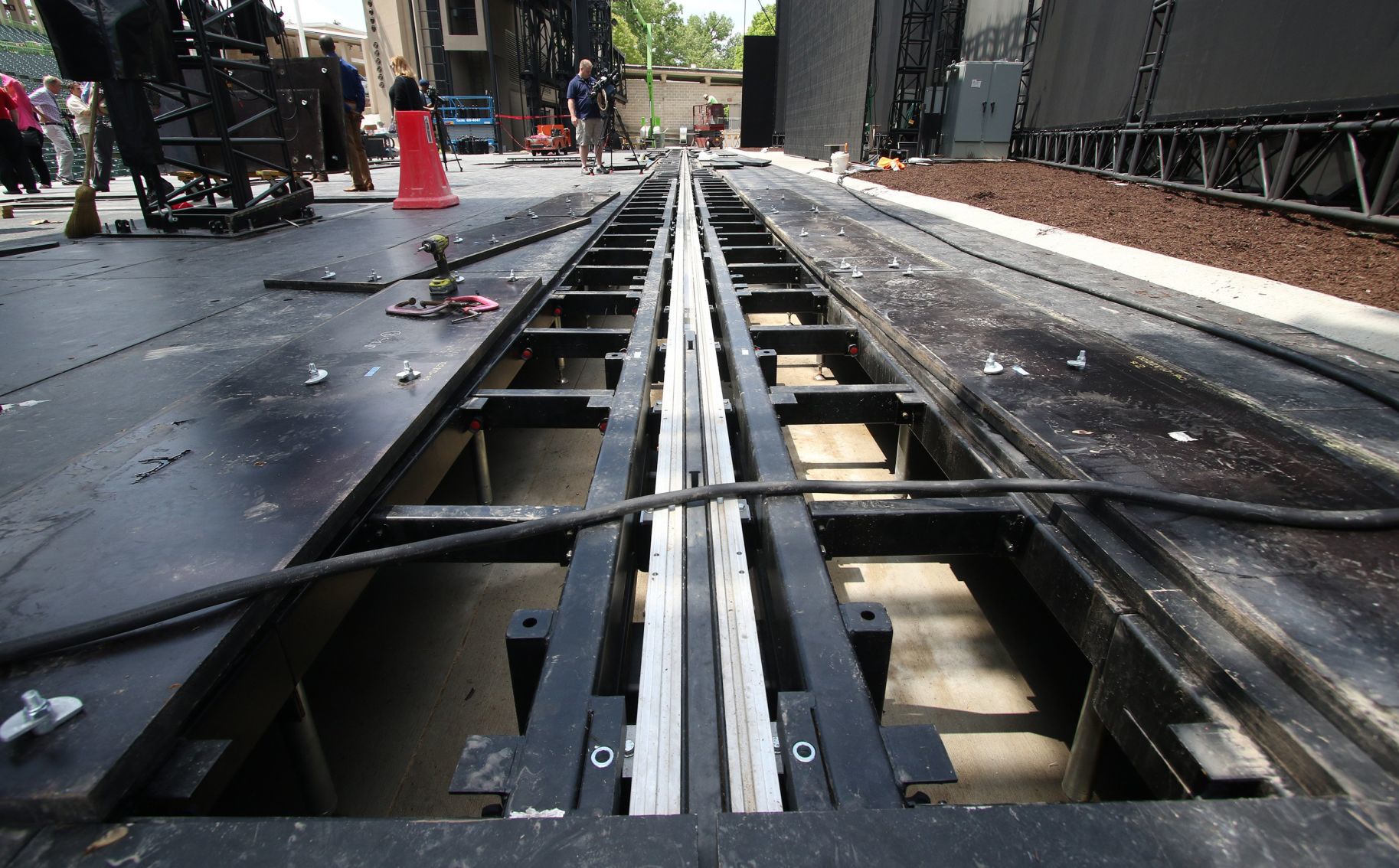 Muny stage improvements